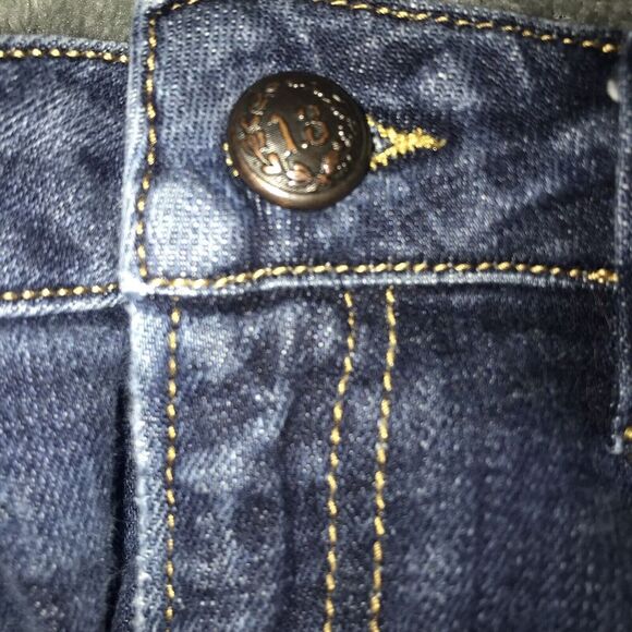 R13 Jeans Kate Skinny Howell Indigo Size 28 Denim Dark Blue Elast Drake Smart - Picture 2 of 16